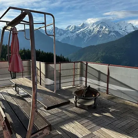 Mont Blanc View On A 40m2 Terrace Appartement