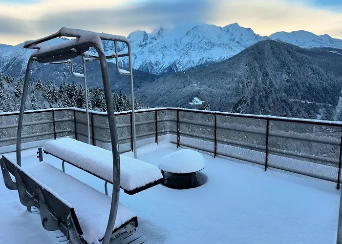 Mont Blanc View On A 40m2 Terrace Passy