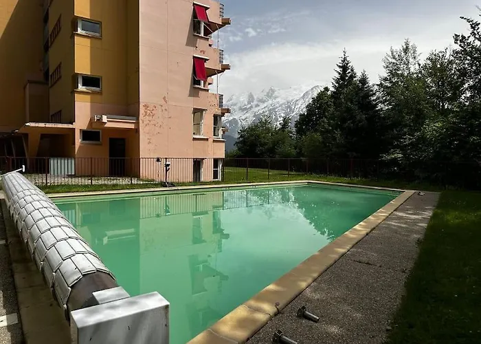 Mont Blanc View On A 40m2 Terrace Apartman Passy