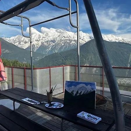 Mont Blanc View On A 40m2 Terrace