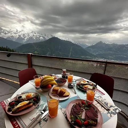 Apartment Mont Blanc View On A 40m2 Terrace *